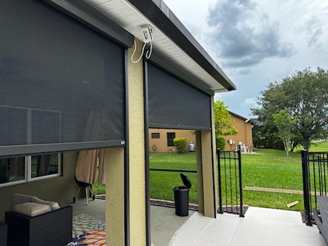 Retractable Screens and motorized shades