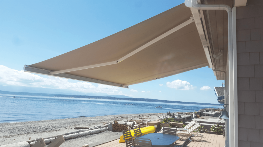 KE Outdoor Design motorized awnings deliver the perfect balance of style, technology, and functionality, enhancing any outdoor space with effortless shade, energy efficiency, and modern elegance.