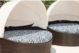 Custom resort-style patio furniture designed for ultimate comfort and luxury in your outdoor space.