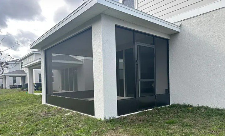 Fixed screens offering reliable protection and a stylish way to enjoy fresh air without insects