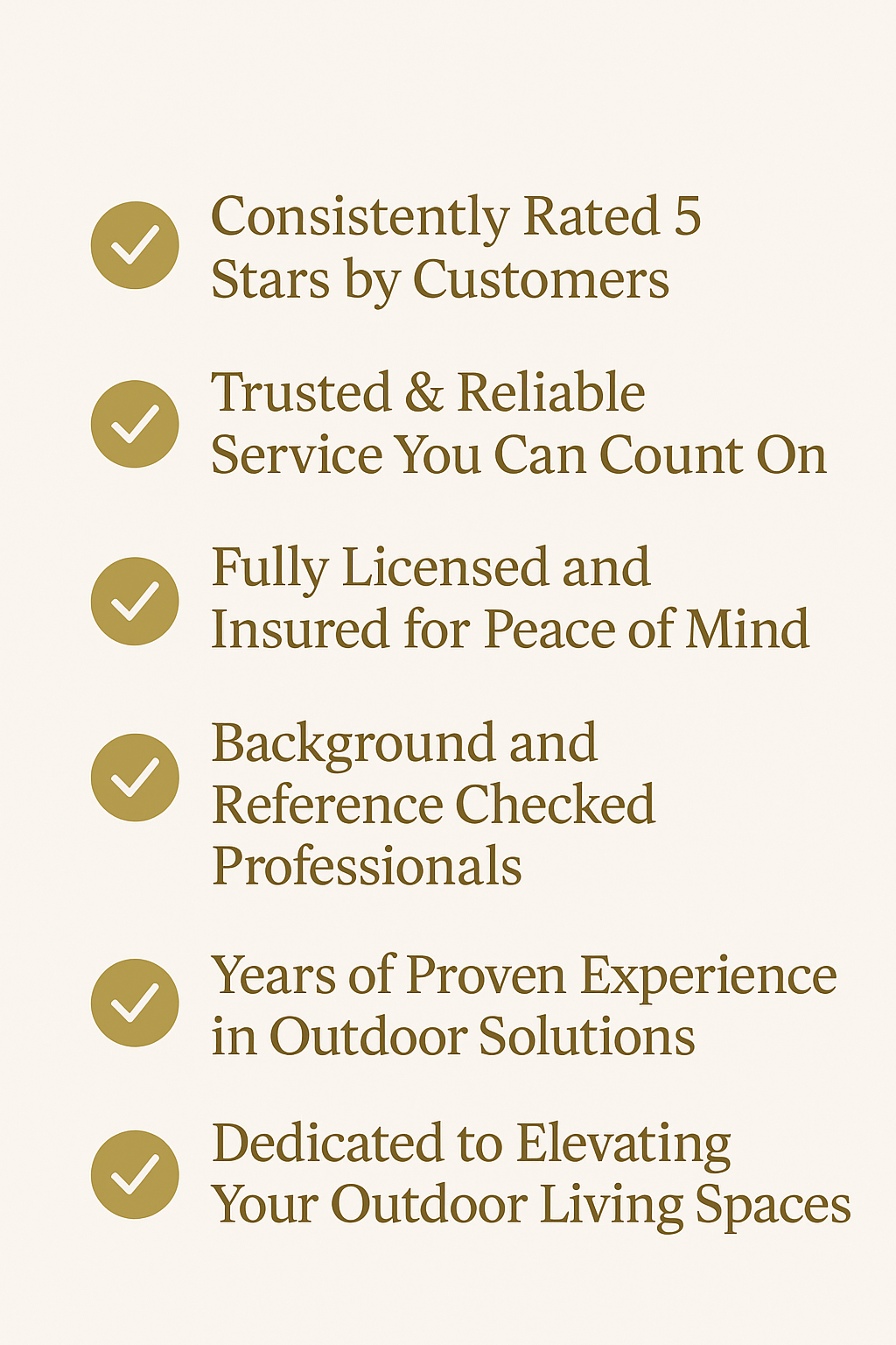 Why choose Retractable Outdoor Solutions