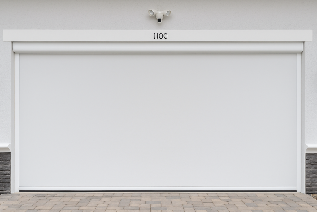 Motorized Garage door screen