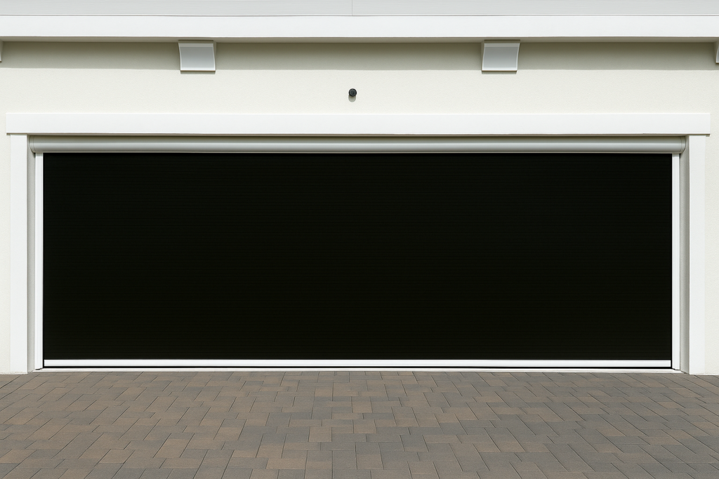 Motorized Garage Door Screen