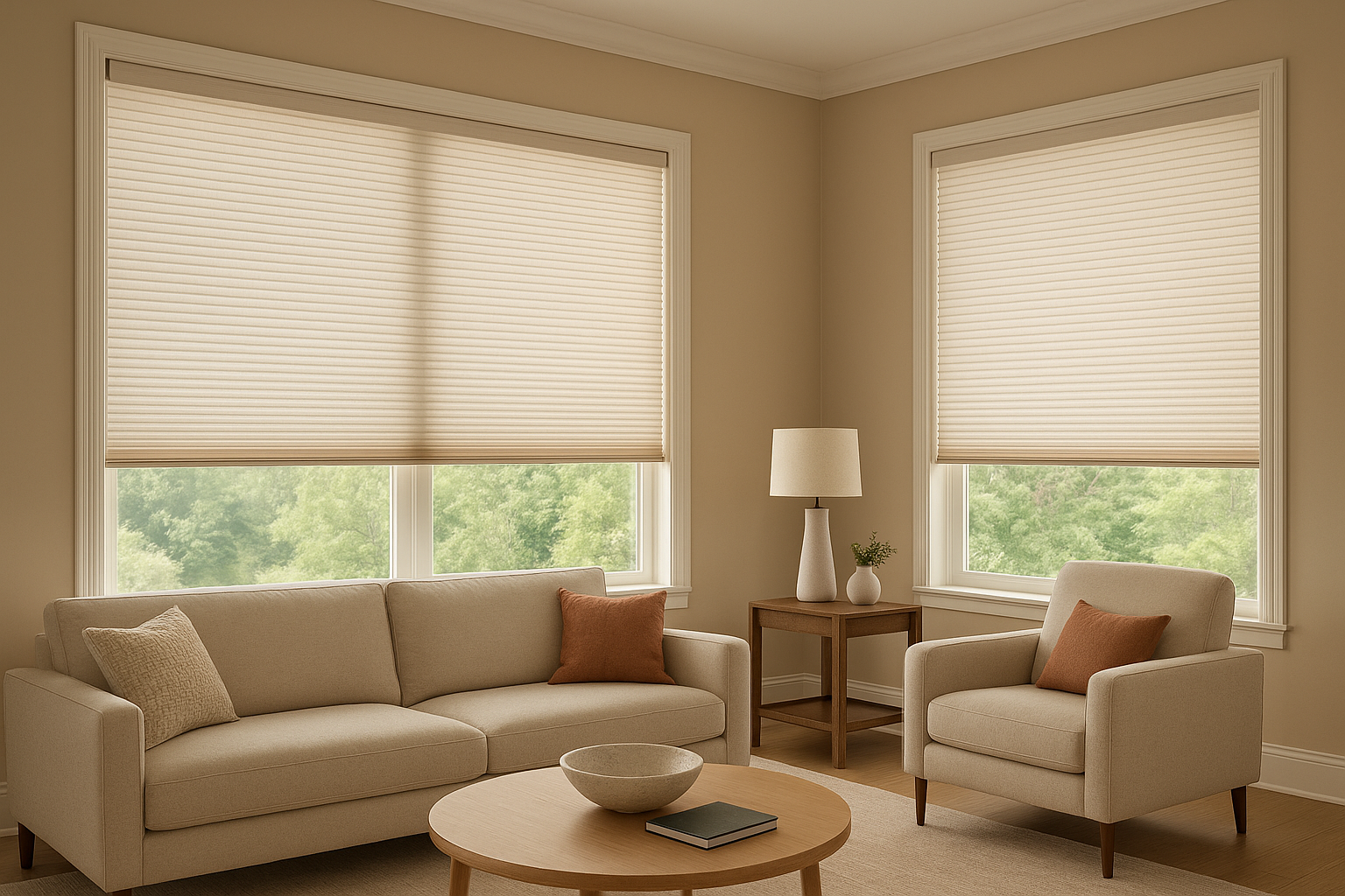 Motorized Honeycomb Shades