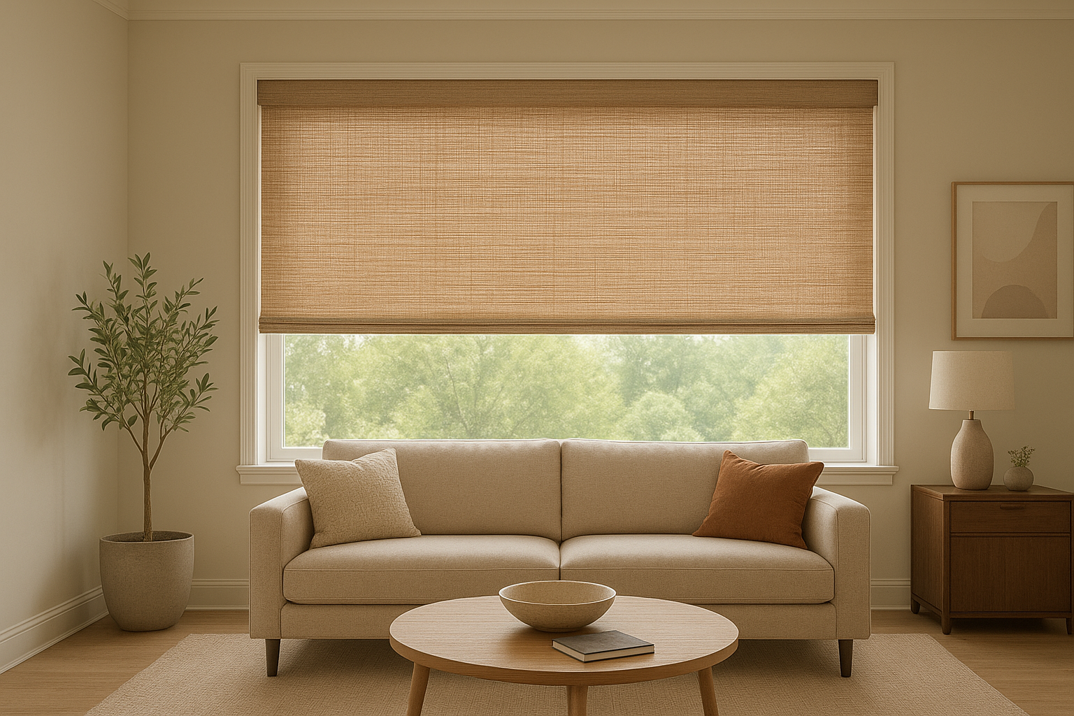 Nature Concept Roller Shades