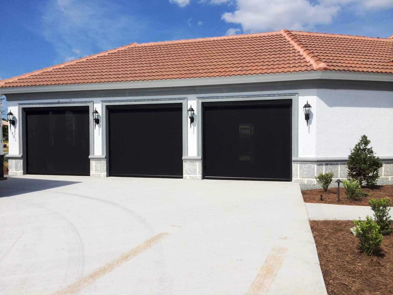 Garage Screens Closed