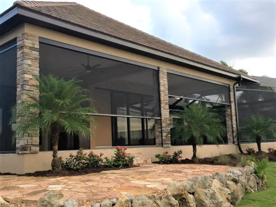Retractable lanai screens provide privacy, sun control, and insect protection for everyday outdoor living.